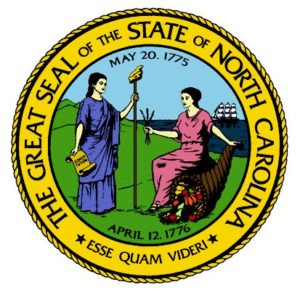 The Great Seal of the State of North Carolina | Snowman Travel